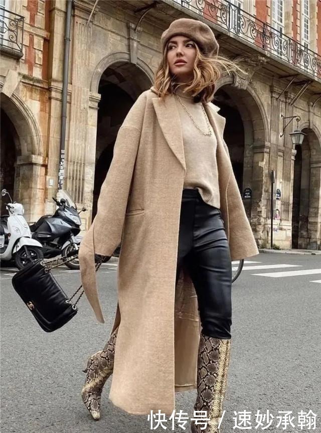 看起来|想把“大衣”穿出高级感?别的可以忽略,但靴子要慎选,特显气场