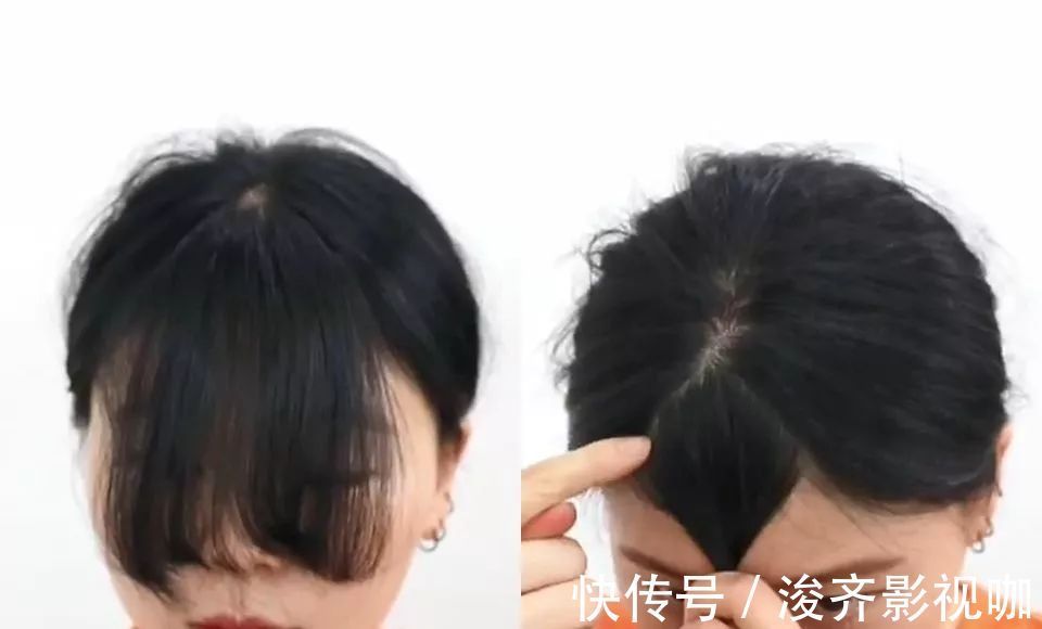 发型|只需学会‘三段式剪法’既可在家剪出好看的刘海发型