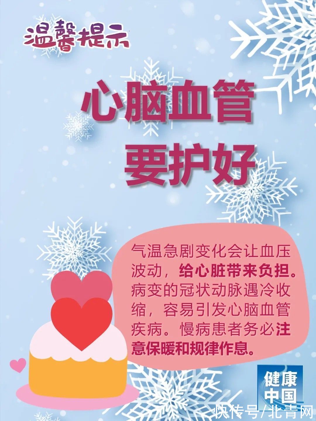 提醒|注意健康！雪天8大提醒，送给所有人