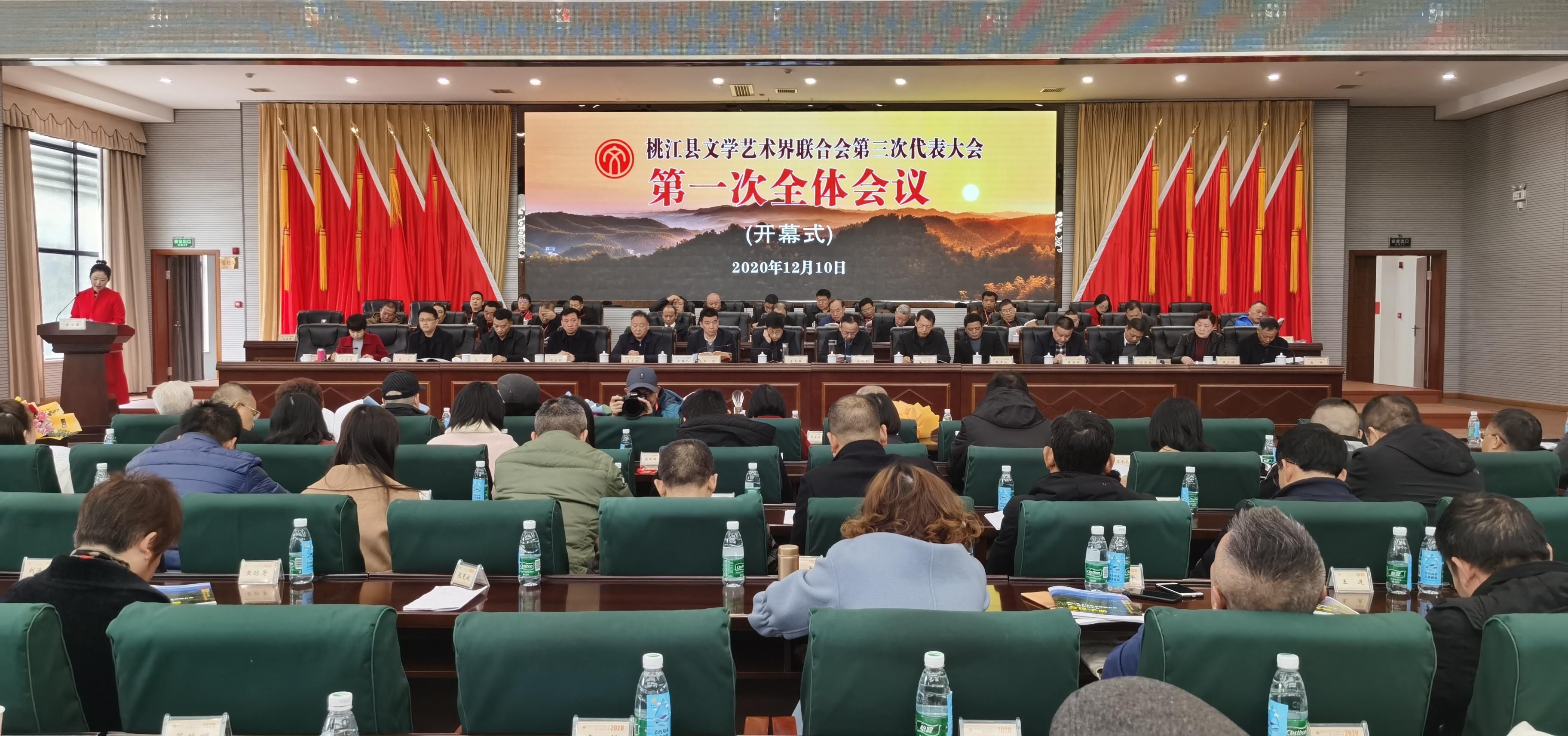 荣获|桃江县文学艺术界联合会第三次代表大会开幕 20位文艺家荣获“桃花江文艺终身成就奖”