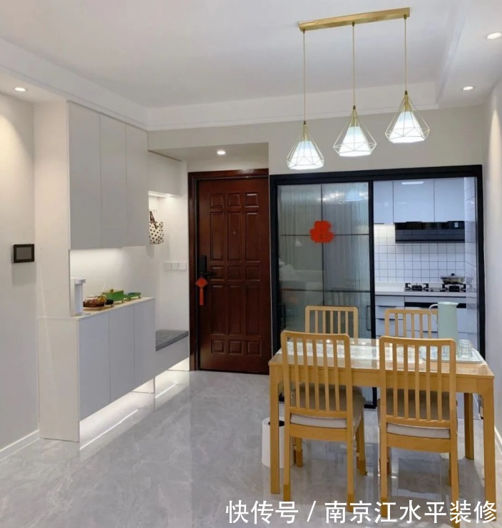 装修|南京小户型装修案例，75平也有两个卫生间，轻松舒适的居住环境