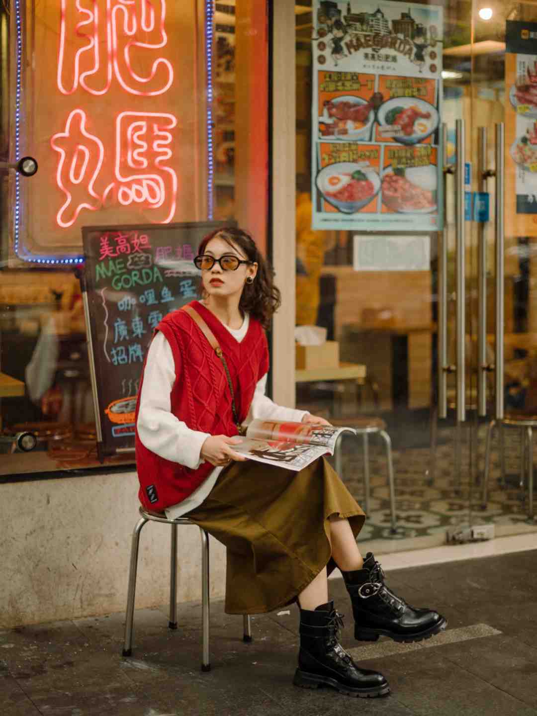 铆钉 冬天马丁靴也不要乱穿,这“三款”笨重又难搭配,赶快舍弃吧