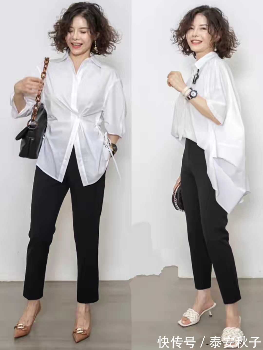 右图|谁说“大妈辈”就不能美了?看50岁+的她:穿搭又酷又飒,太时髦