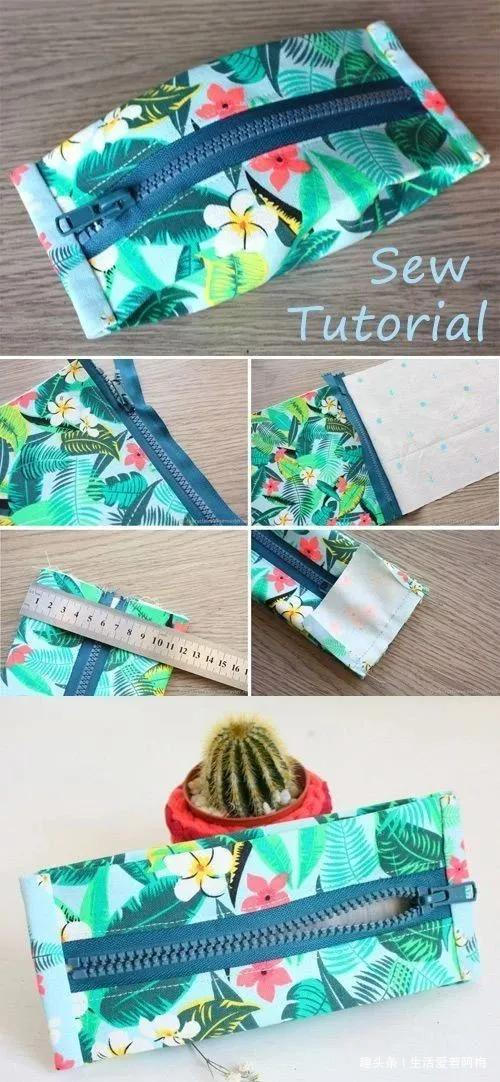 23种手工布包的做法，承包所有的收纳，旧衣服就能做，附教程