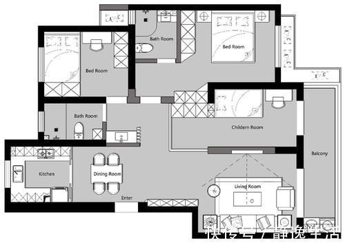 新房|新房千万别乱装,看看他家的设计,客厅变大浪费变小,值得借鉴