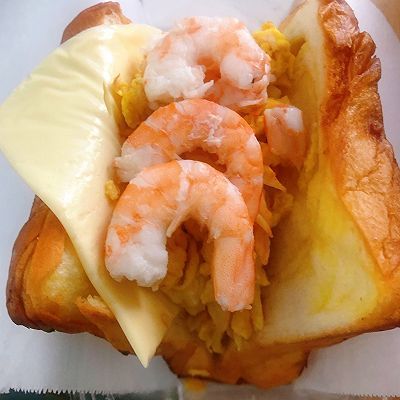 黄油|厚蛋烧吐司三明治