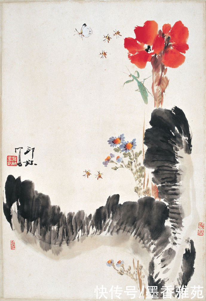 花鸟画|当代画家萧朗精品花鸟画作品欣赏