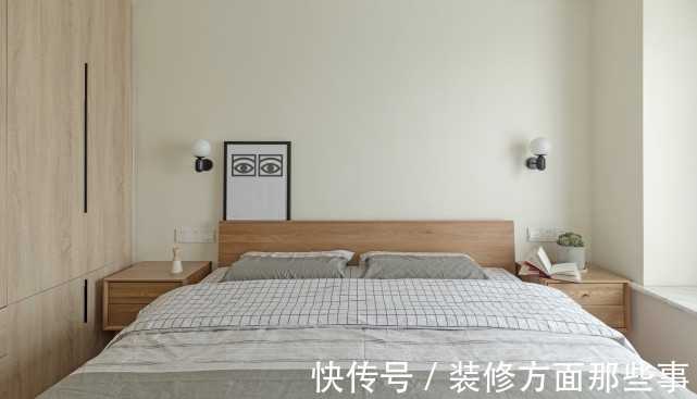 卧室|161平宽敞明亮四居室,细节处融入些许北欧工业元素