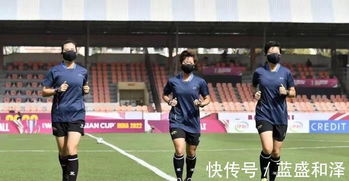 谢丽君|锦江学院教师谢丽君执法2022年女足亚洲杯！