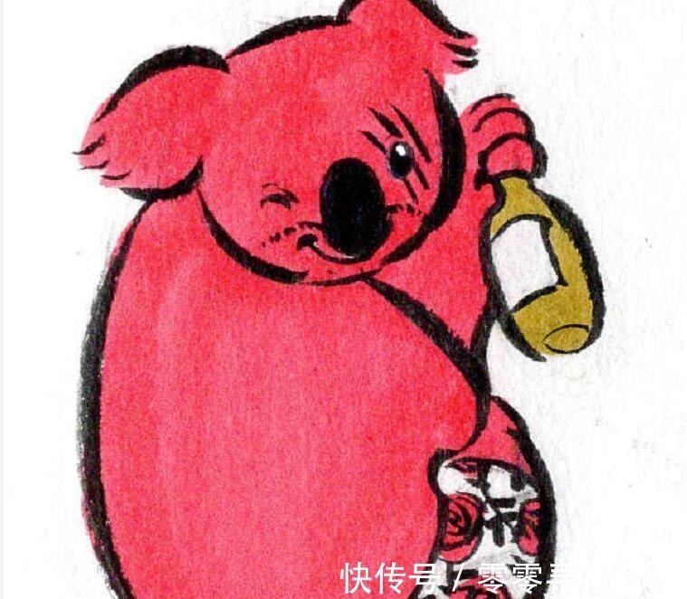 马尔科|抽象画师笔下的海贼王人物,章鱼、大鹅、猫头鹰都是山治