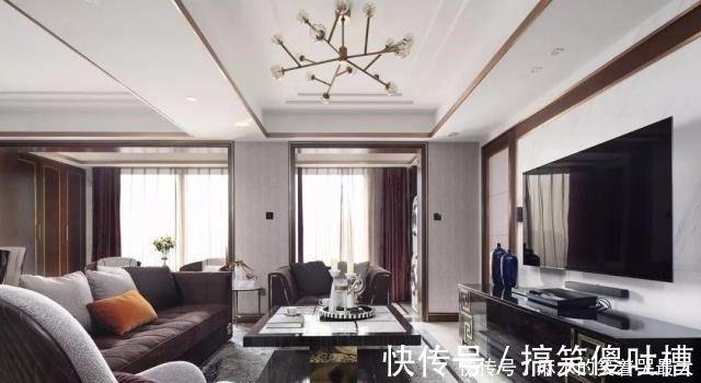 高雅|140平三室装修,难得一见的精致高雅空间,主卧色调太美了!