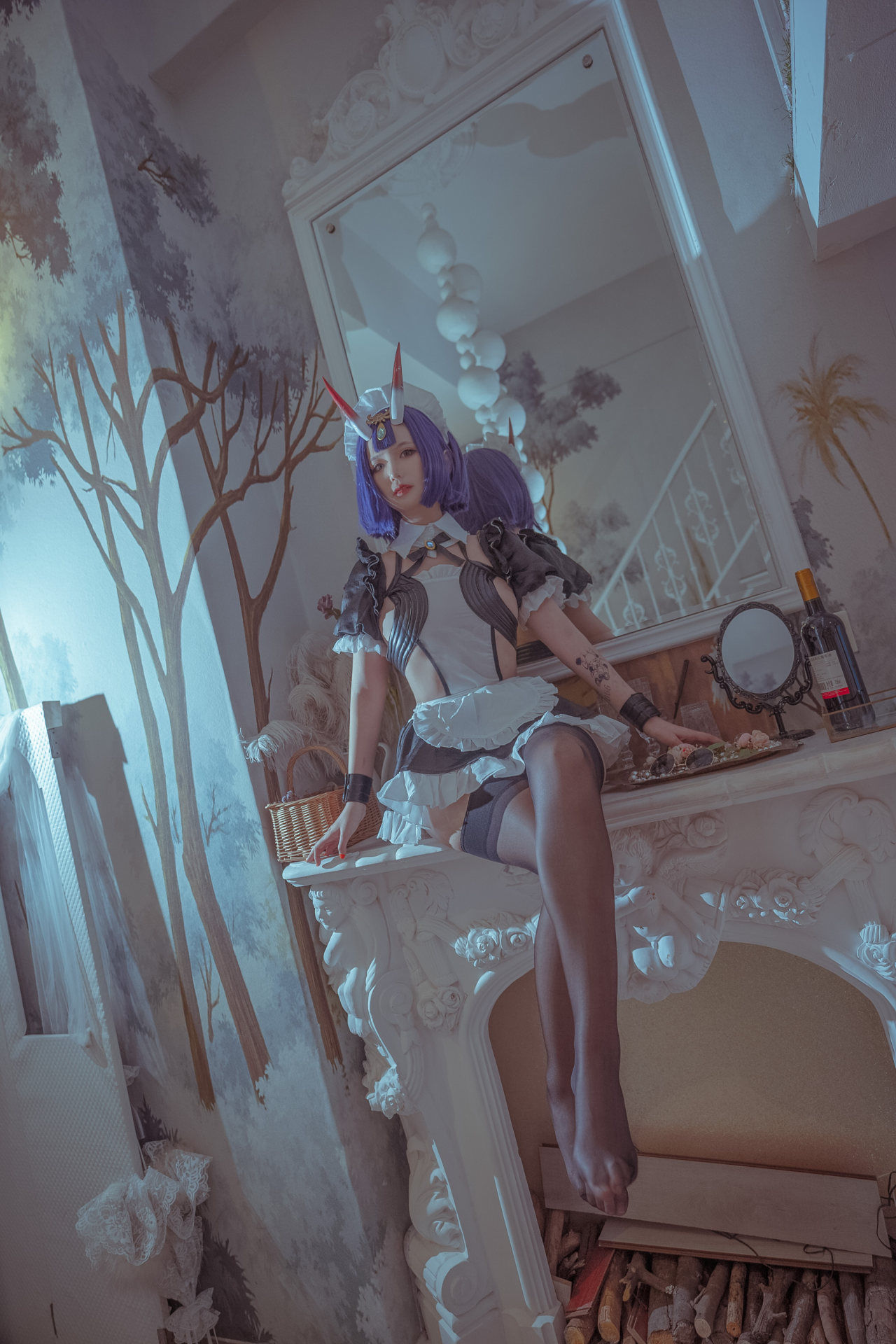 女仆|酒吞童子女仆cosplay