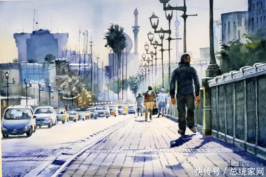 「第七届水彩节特邀嘉宾」AMER HASSAN 艺术作品展