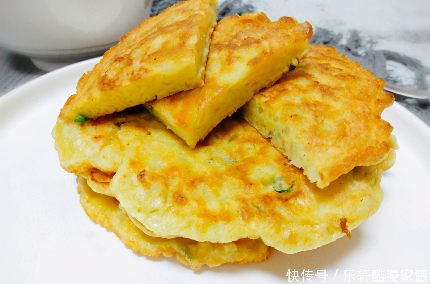老酸奶|土豆丝鸡蛋饼的做法，简单快手，10分钟就能做好，早餐好选择