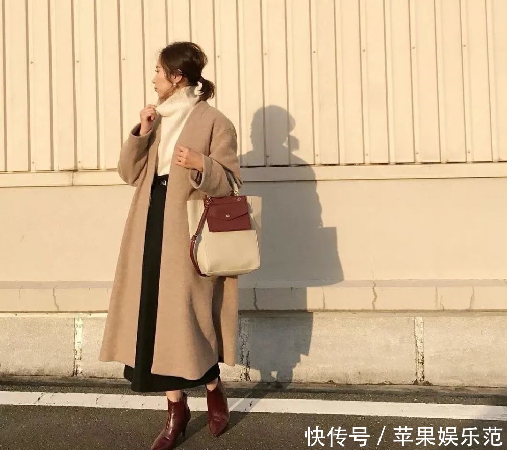 无可救药|秋冬穿大衣+裙子,美得无可救药!
