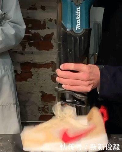 艺术家|铁锤击打、碎玻璃刺、冰冻、水淋都不是问题，真正的极限运动鞋