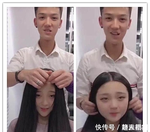女生|女生头发下到底藏了几张脸?掀起头发的瞬间,网友:打扰了