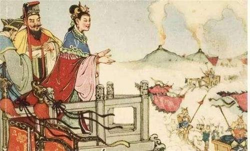 冯小怜@北齐高纬创造了玉体横陈的典故,自己也做了亡国之君