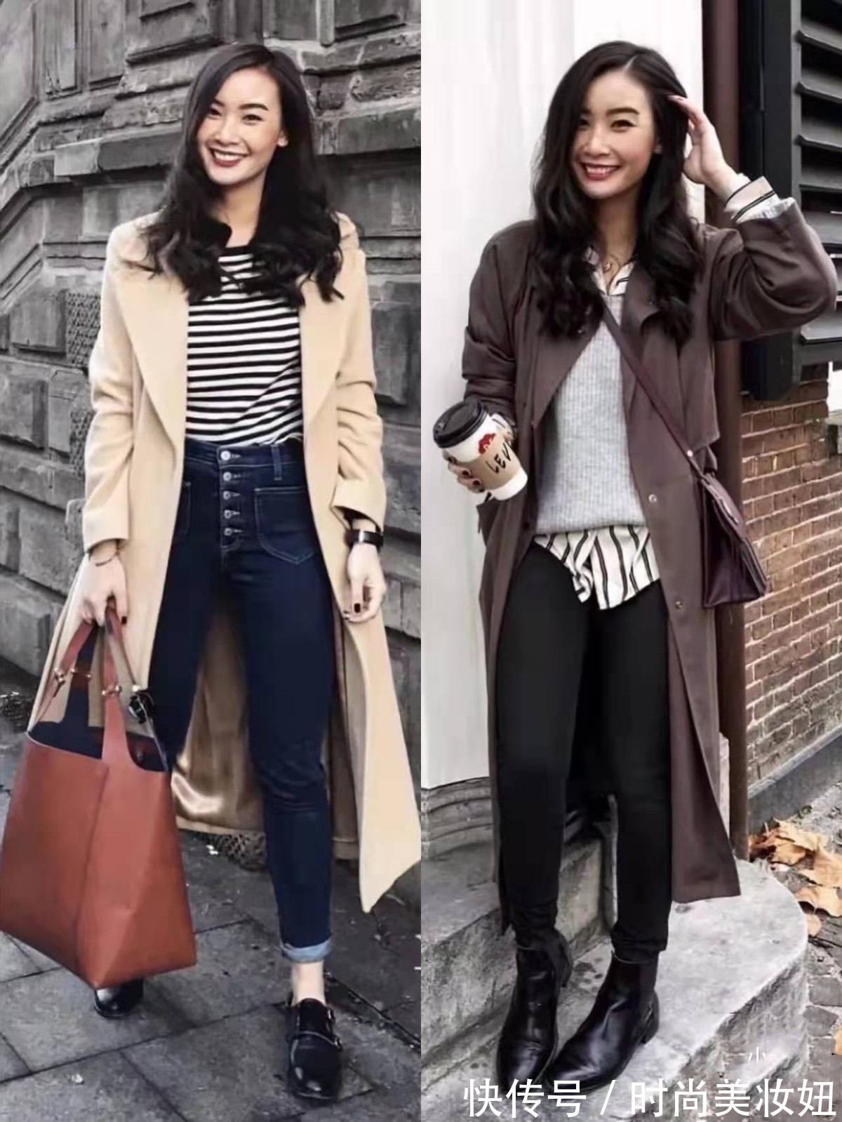 时尚博主 谁说小个子不能穿“长大衣”,看这位时尚博主的搭配,显高又高级