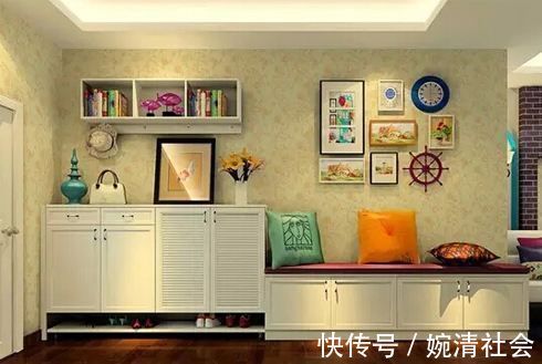 玄关|玄关鞋柜要不要做到顶老木工一开口,我就后悔我家装早了