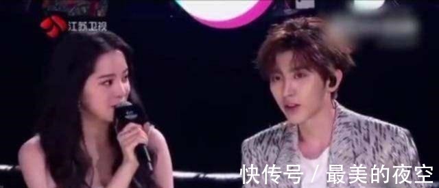 朱丹后继有人！欧阳娜娜跨年夜用错词，现场的蔡徐坤太尴尬