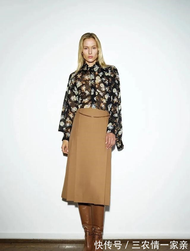 时髦 衬衫+半裙,轻轻松松的时髦!衬衫+半裙,轻轻松松的时髦!