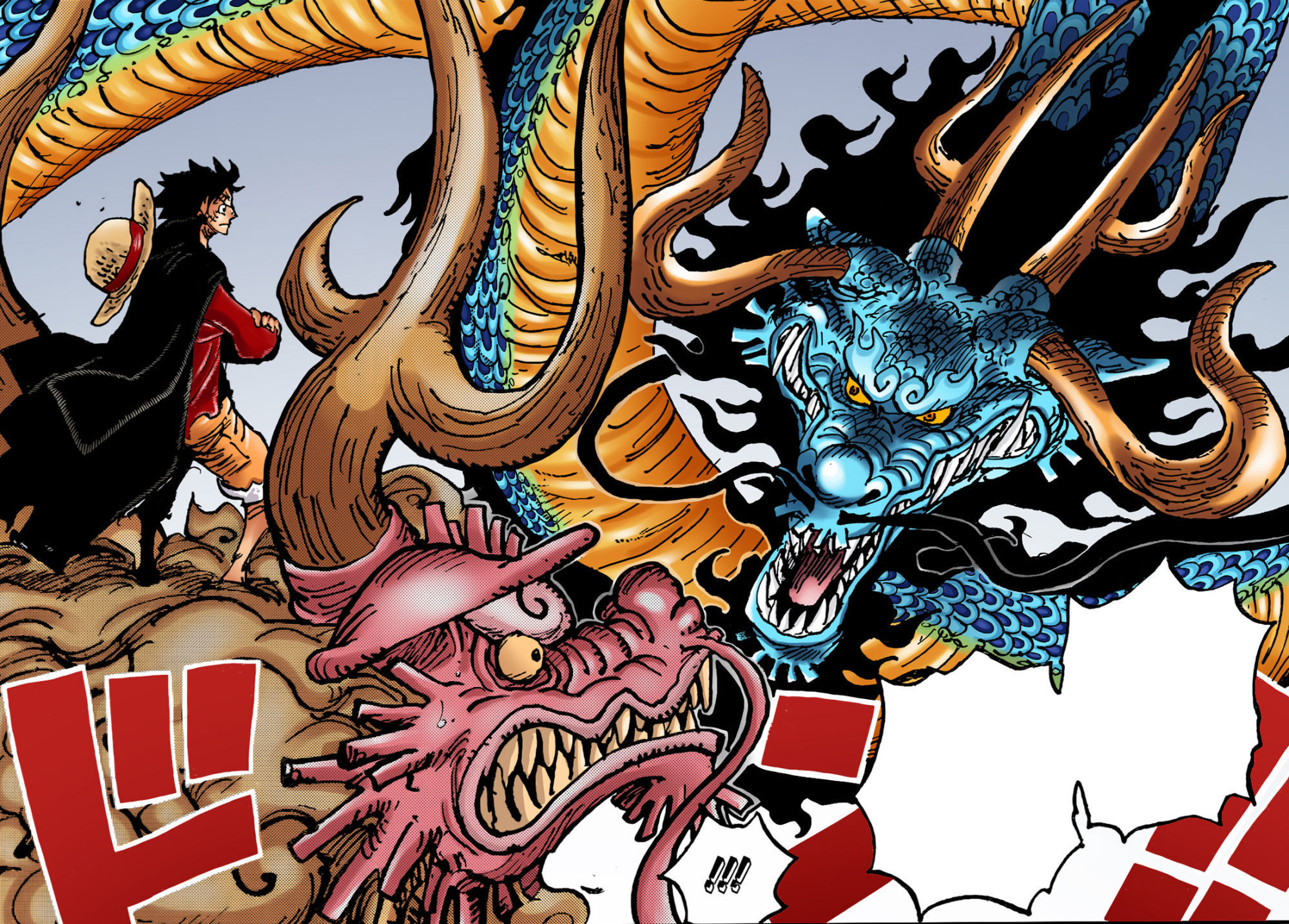 杰克|海贼王1026话情报:桃之助咬伤凯多,杰克和佩罗斯佩罗迎来败北