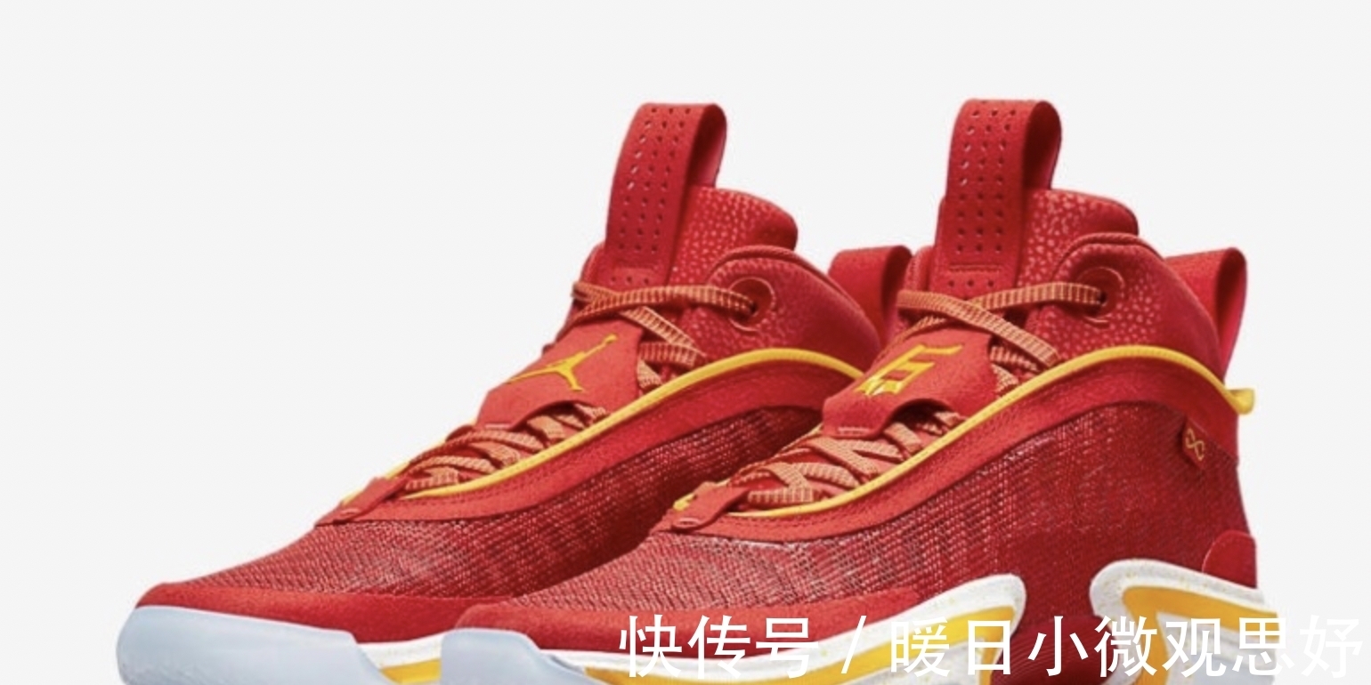logo|多双AJ36球员专属配色和个人logo曝光，郭艾伦配色变成中国红！