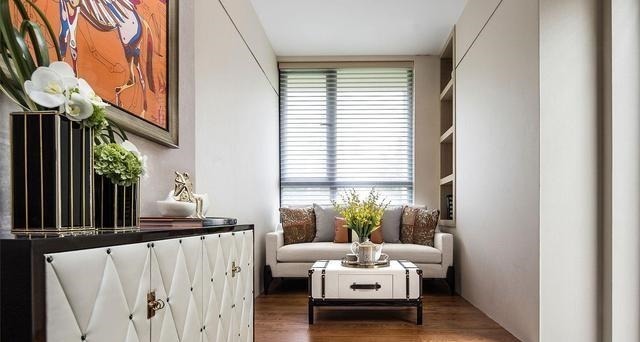 轻奢风|轻奢风格设计,120㎡装修效果明艳四方,越看越有格调!