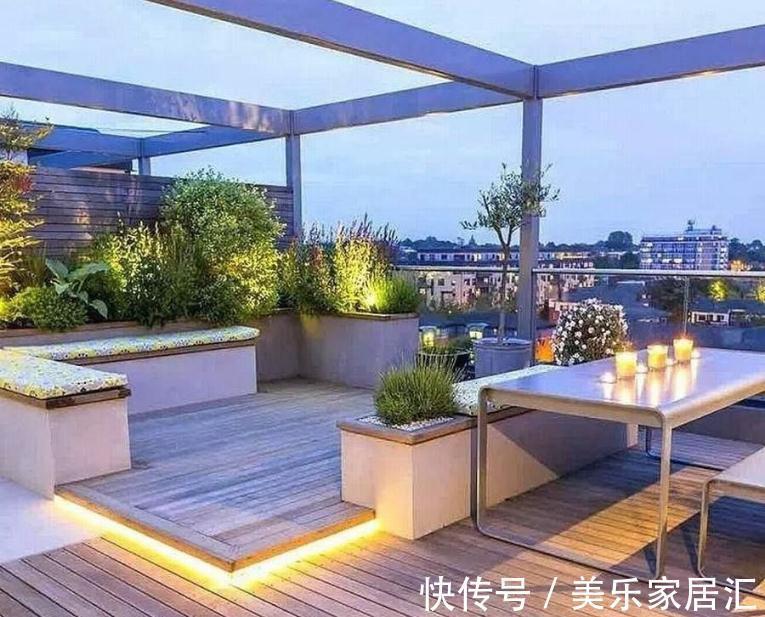 顶层|顶楼的露台设计好香，怪不得顶楼如此热卖，原因都在这！