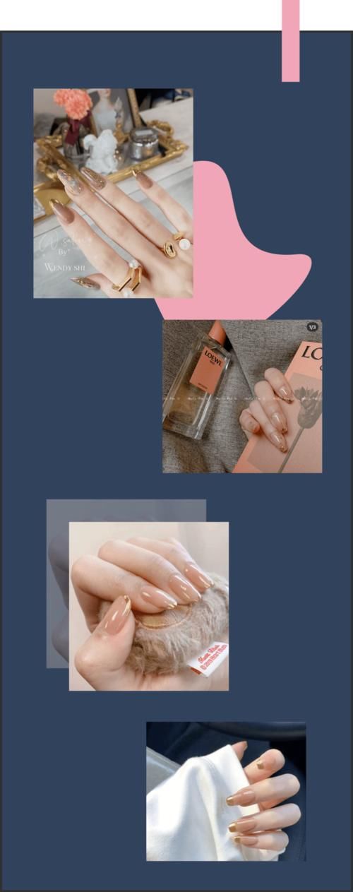 这60款甜辣妹的春夏“果冻美甲”，拿图去做！