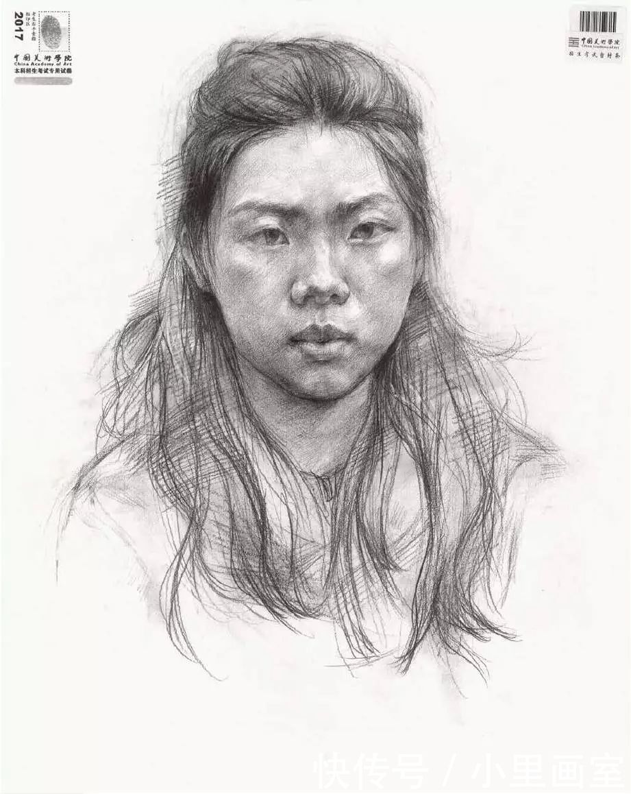 以横构图形|中国美院初试素描考什么?看了你就知道(附近年素描高分卷)