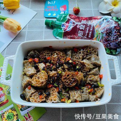 紫林陈醋|#夏日开胃餐#照烧酱吸汁荞麦面藕，低脂肪又健康的减肥食品