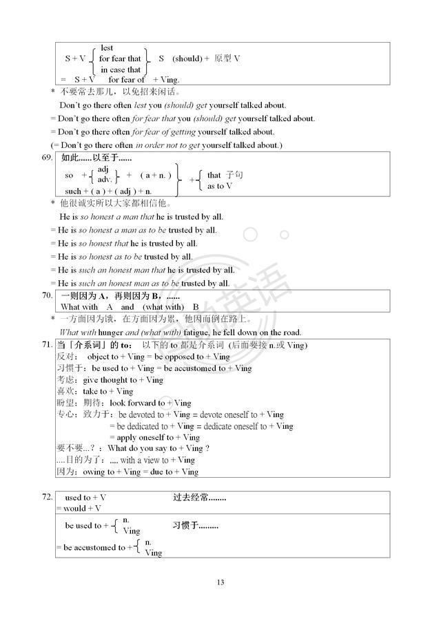 图说英语:英语句型合集，这种梳理，你见过吗?