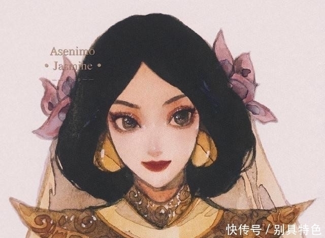 阿莘|你想娶哪位公主?当迪士尼公主穿上婚纱,艾莎还是花木兰是个问题