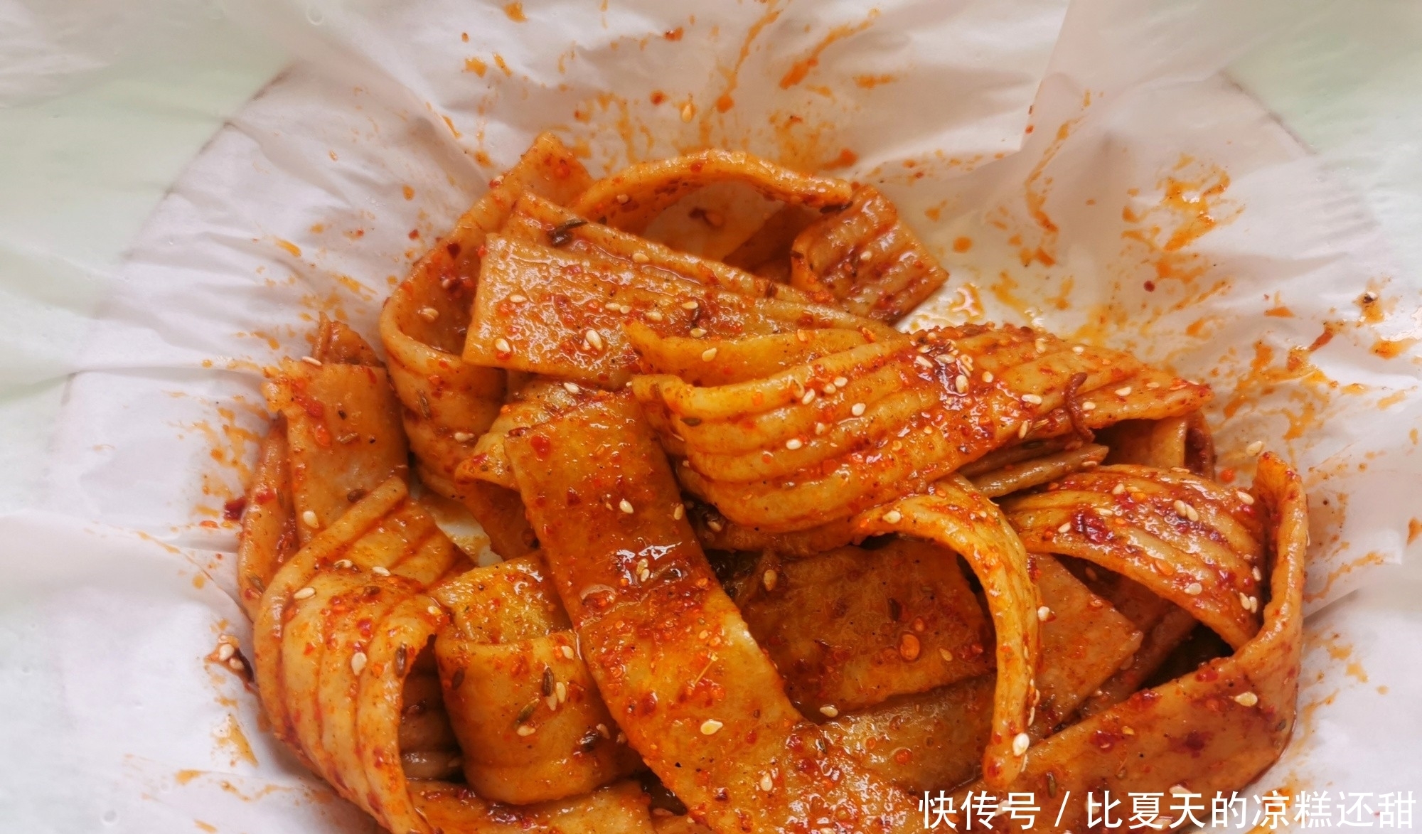 用米饭做辣条,干净卫生美味