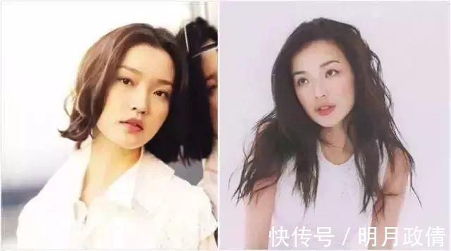 张曼玉 你适合剪刘海吗?还是更加适合中分、偏分发型?