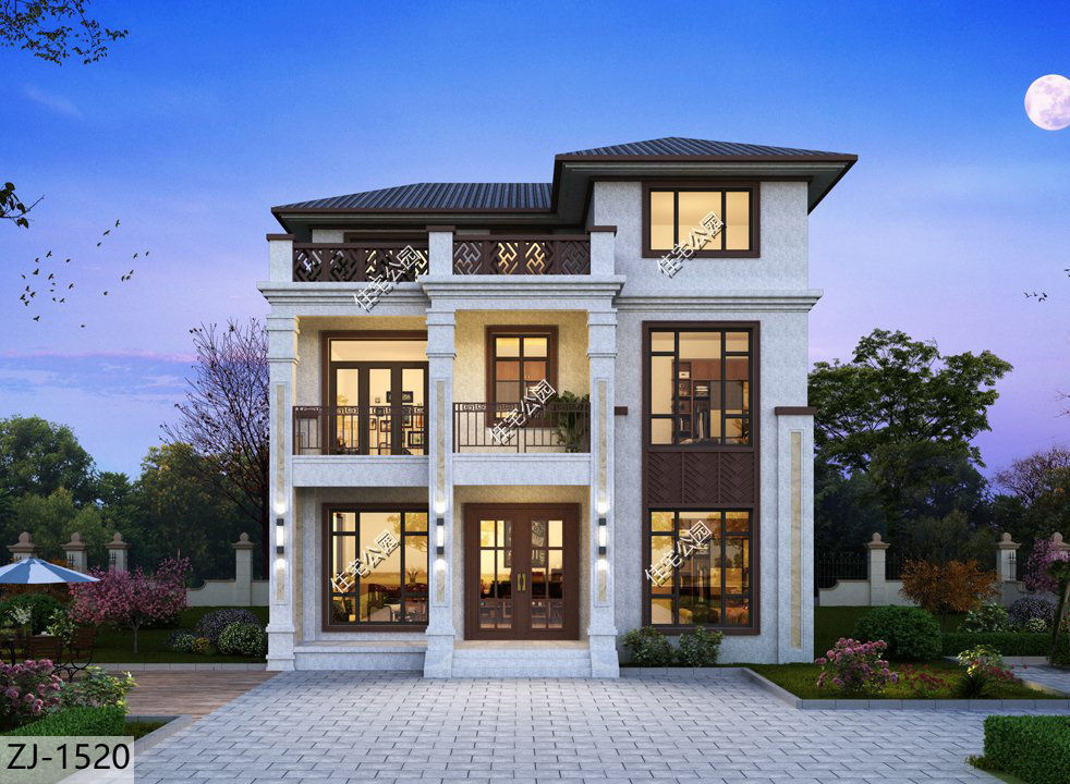 砖混|农村盖房从这10套户型里选吧，每一套都漂亮的没话说，性价比超高