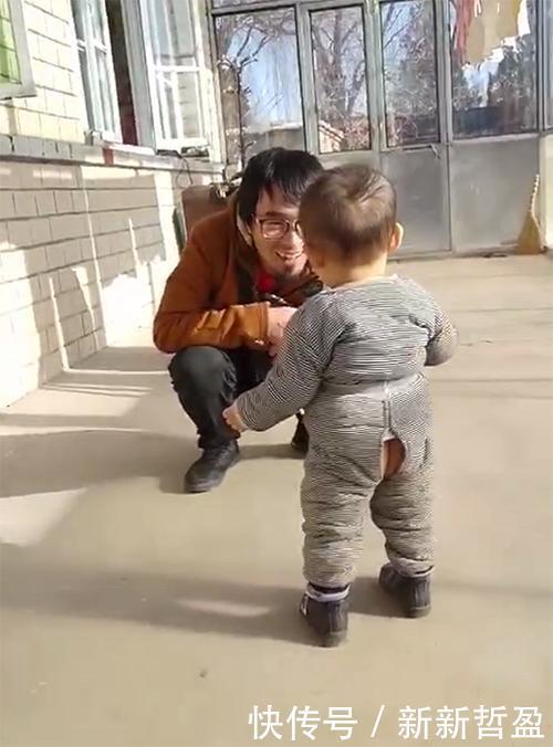 心酸|爸爸打工3个月没回家，与1岁儿子相见的那一刻，网友：太心酸了