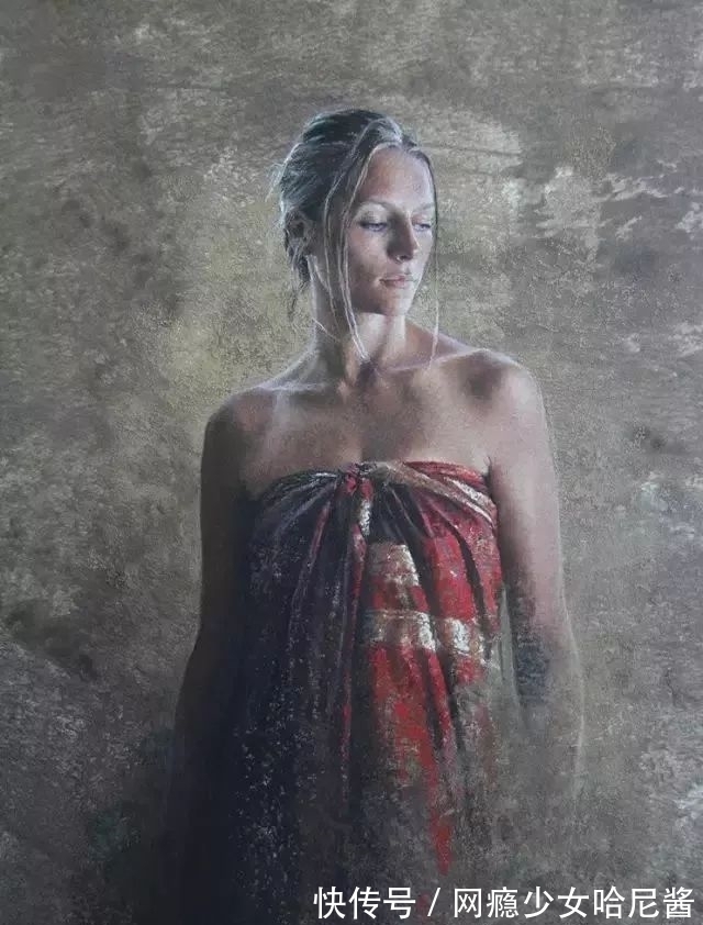 画种|赏心悦目,活色生香——女画家色粉笔下极致唯美的女性人体肖像