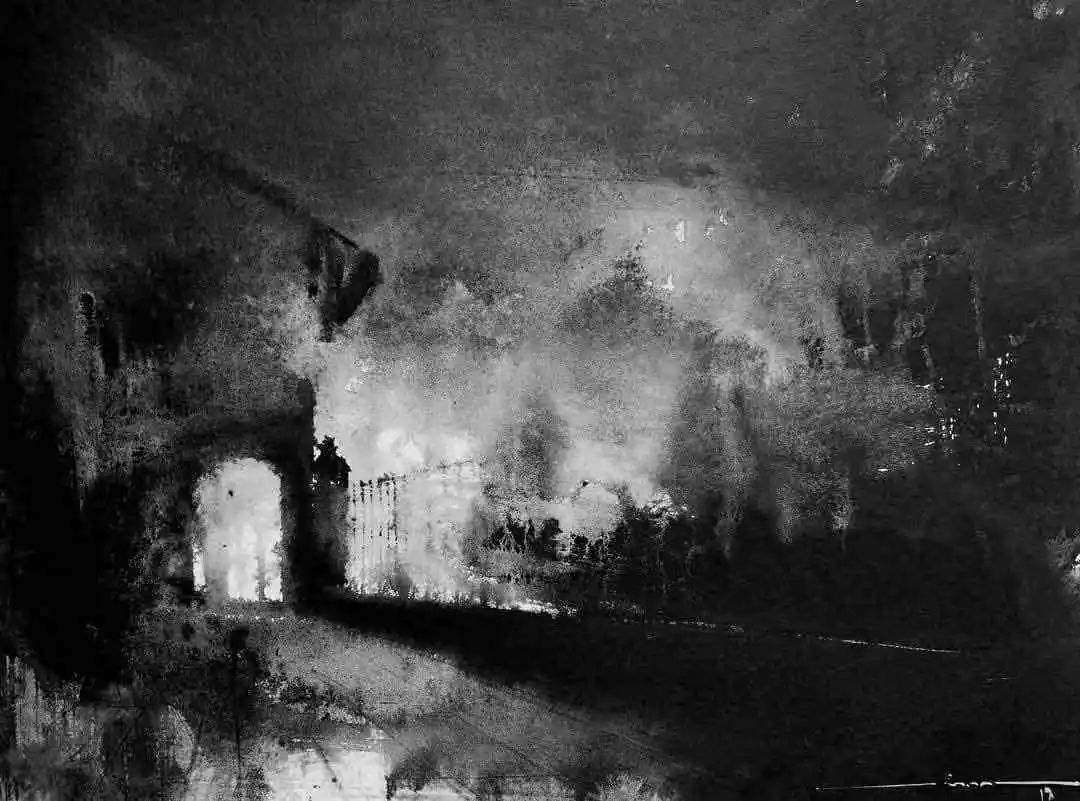 画家&秘鲁画家 尼古拉斯 水墨淋漓的水彩画