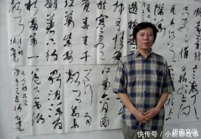 用力过猛|书法名家张旭光的书法,被网友喊话你写的字你自己认识吗