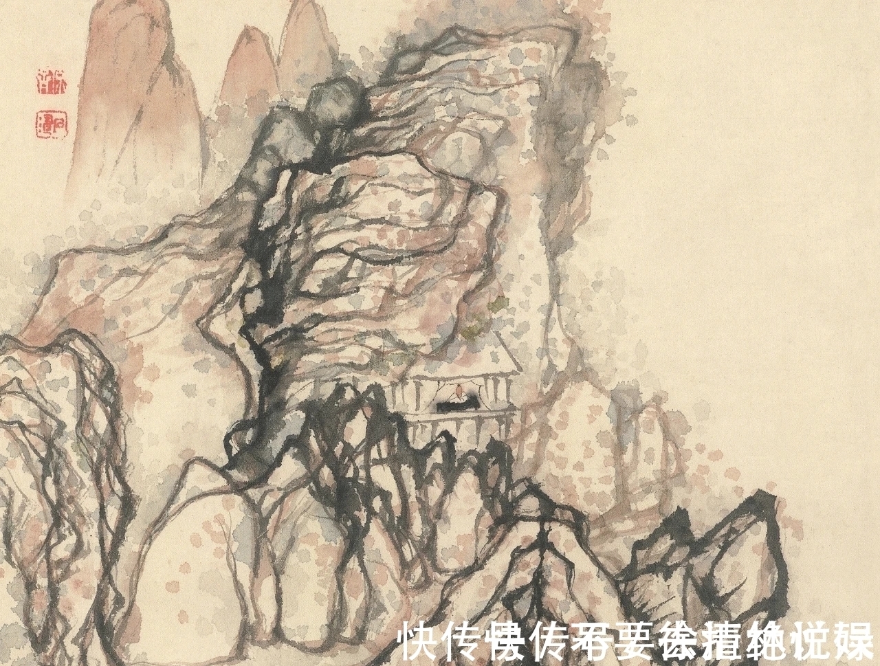 山水画@看画得看小品|石涛的小品山水画,彰显笔墨的魅力