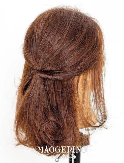 三款日系齐肩短发编发，变身氧气美少女