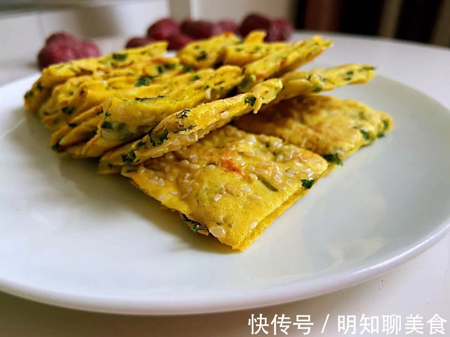 好吃|比油条包子好吃的早餐饼，5分钟出锅，我家一周吃3次，太香了！