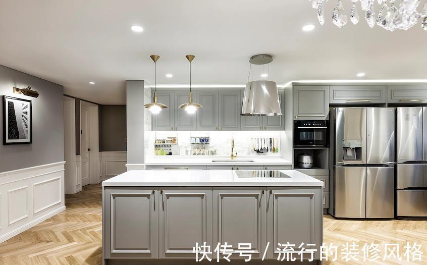 衣帽间|家与家的差距是风格，166.5㎡的家选择法式风，优雅感藏不住了