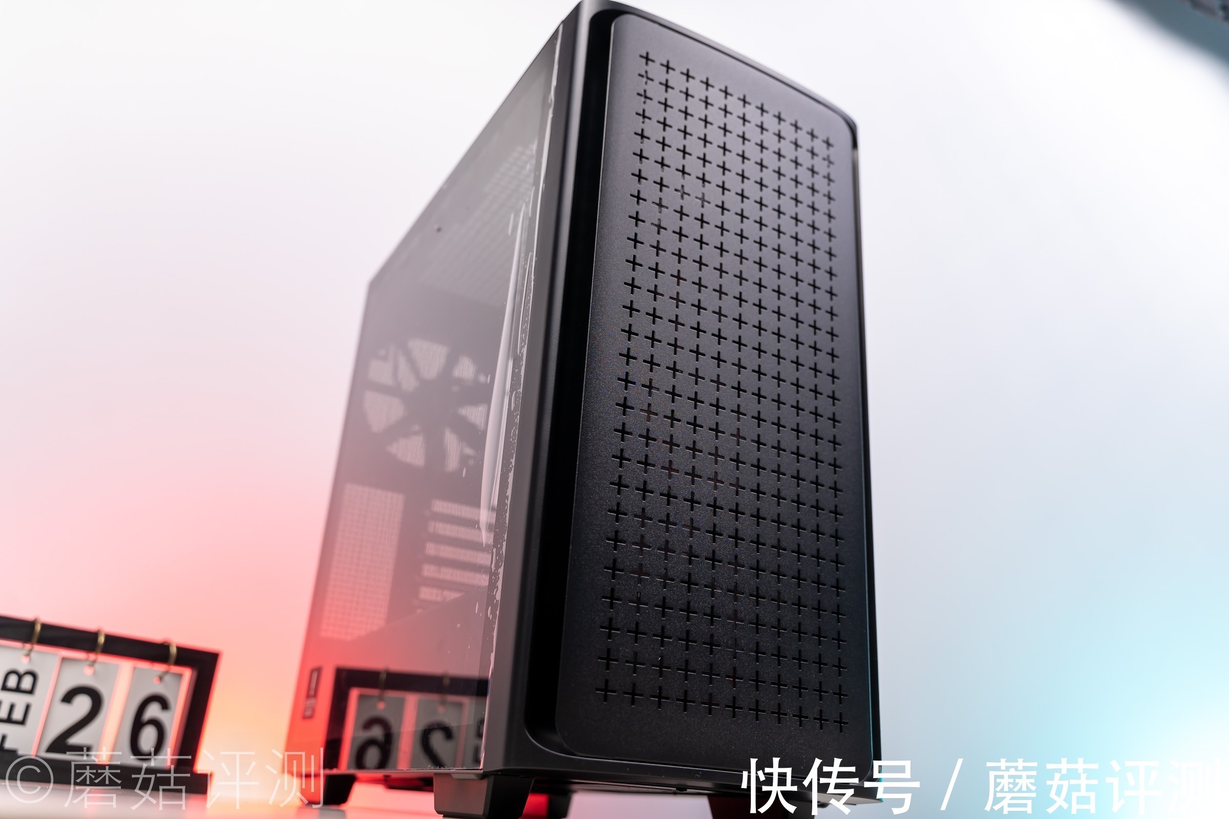 显卡|散热优秀,外观、设计精致、九州风神CK560幻境Pro中塔机箱 评测