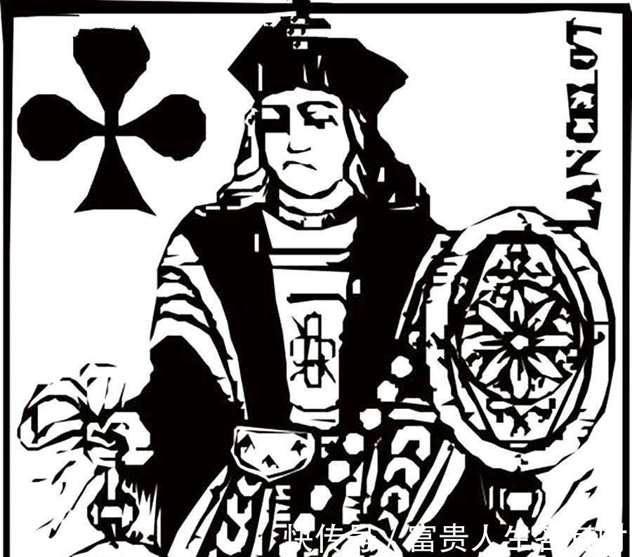 兰斯洛特&扑克牌“JQK”上的12位男男女女,竟隐藏着这么多历史知识