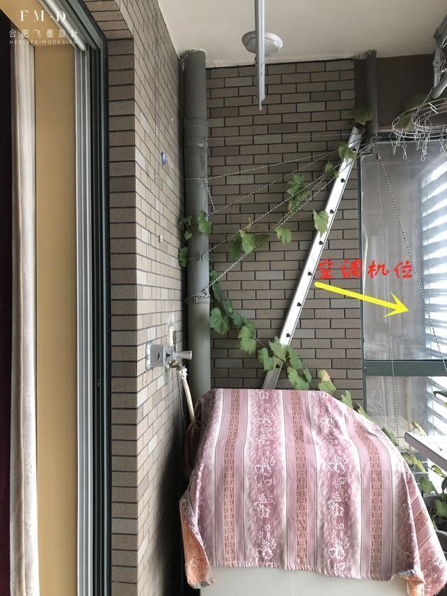 撑杆|阳台两边都是窗，我还想装柜子，老师傅：留一半加撑杆凭空多2㎡