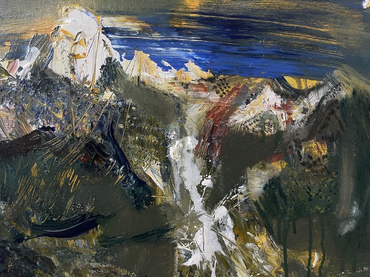 重庆#何强纸本绘画欣赏